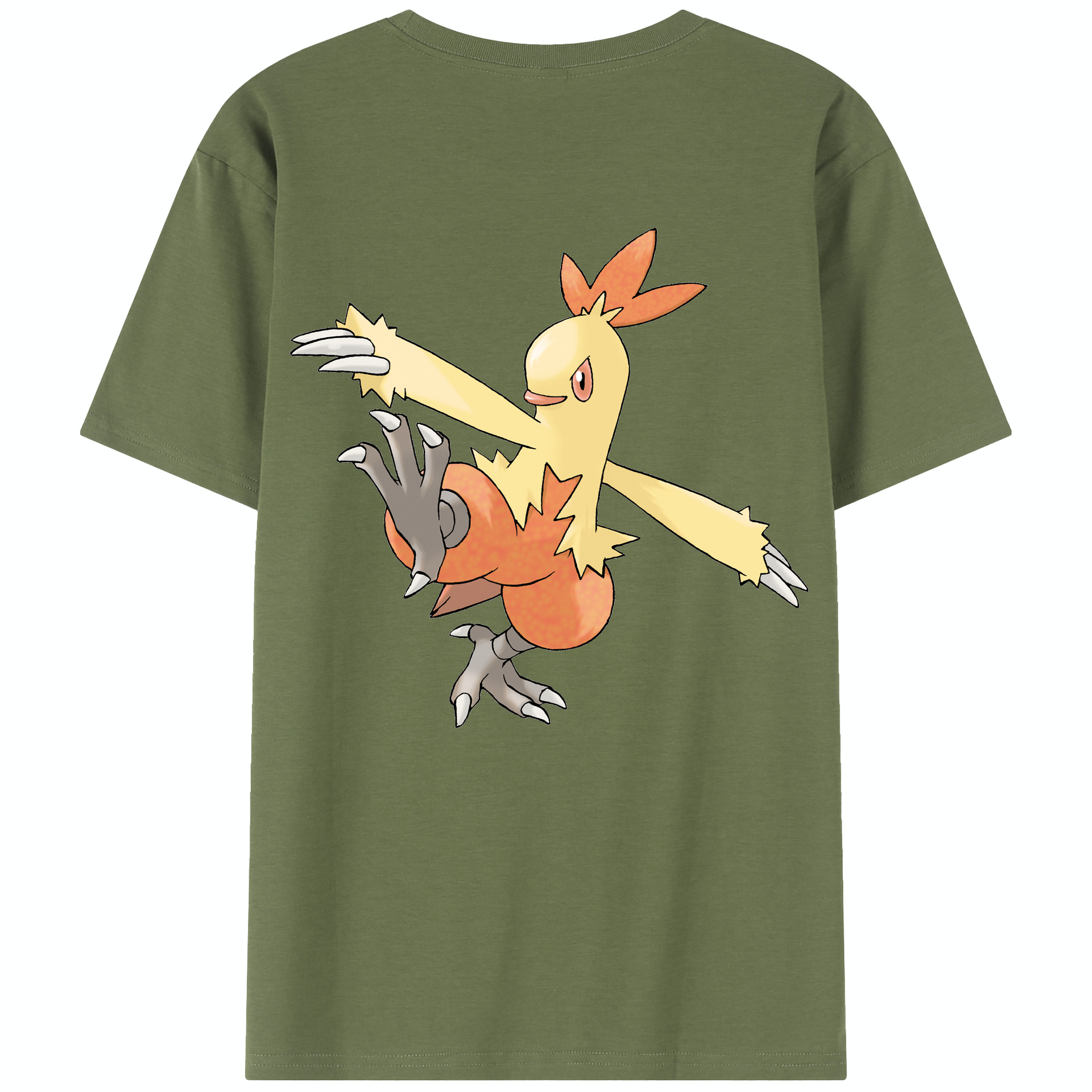（画像用） ポケットモンスター Pokémon 綿100％半袖Tシャツ（背面プリント）